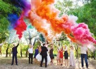 Цветной дым для свадьбы в Якутске
